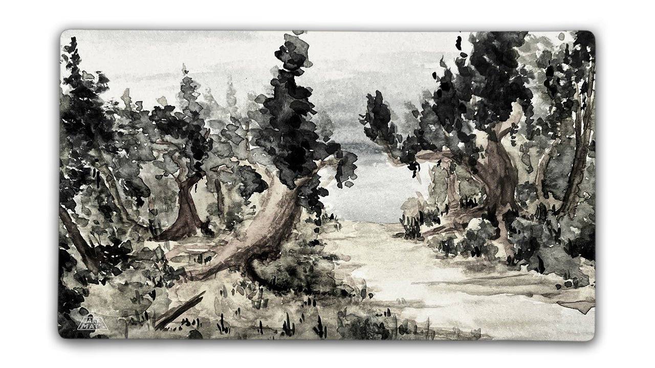 The Forest — Jankmats TCG Playmat (24"x14")